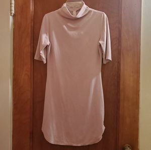 Velour Blush Dress
